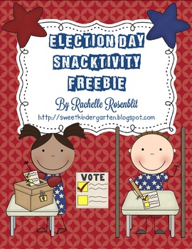 Preview of *Freebie* Election Day Snacktivity