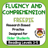 Freebie! Fast Fluency Practice Non-Fiction:  Fluency & Com