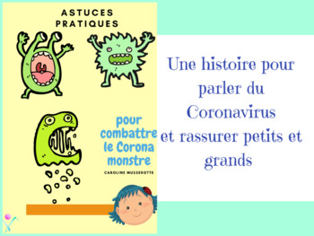 Preview of Freebie French teaching life-saving gestures for kids Coronavirus