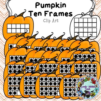Preview of Freebie Friday 22: Pumpkin Ten Frames