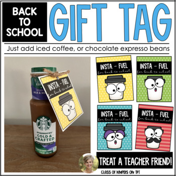 Teammate Back To School Gift Tag by Teaching The Tinies