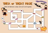 Freebie! Halloween Games - Trick or Treat Maze
