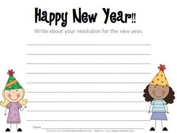 Freebie!! Happy New Year!! by Aynsley Patton | TPT