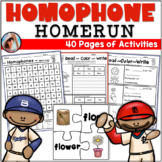 Homophones Worksheets and Activities