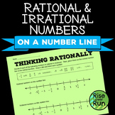 Rational & Irrational Numbers on a Number Line