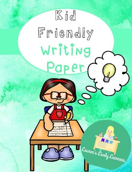 Preview of Freebie Kid Friendly Writing Paper! Small Moment, How-to, Nonfiction