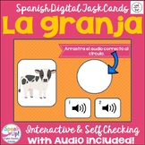 La granja | Spanish Farm Animal Vocabulary Boom Cards with