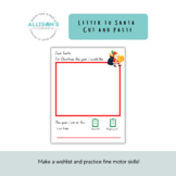 Freebie! Letter to Santa: Cut and Paste