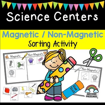 Preview of Freebie! Magnetic vs. Non-Magnetic Sorting Activity