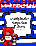 Freebie! Math Printables Multiplicative Comparison