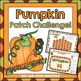Pumpkin Math Odd and Even Numbers FREE