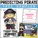 Free Reading Craft | Making Predictions Paper Bag Puppet -