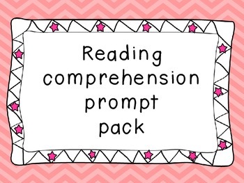 Preview of ~Freebie!~ Reading comprehension prompt pack  - 32 questions in total!