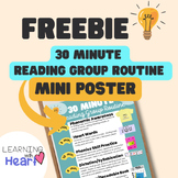 Freebie! Science of Reading:  30-Minute Reading Group Rout