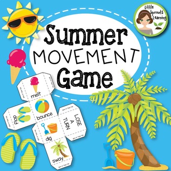 Preview of Freebie  - Summer Movement Game