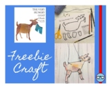 Freebie - The Very Hungry Goat Puppet Craft