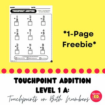 Preview of Freebie - Touchpoint Addition 1 A - Sample