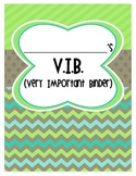 Freebie- VIB Cover Page