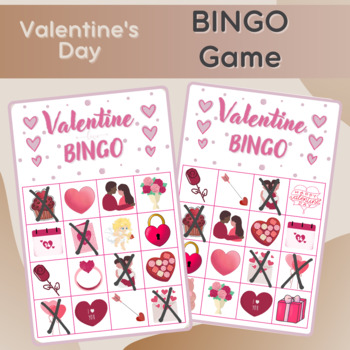 Freebie Valentine Bingo game by Portlandia Store | TpT