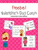 Freebie! Valentine's Day Cards!