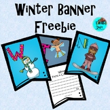 Freebie Winter Classroom Banner