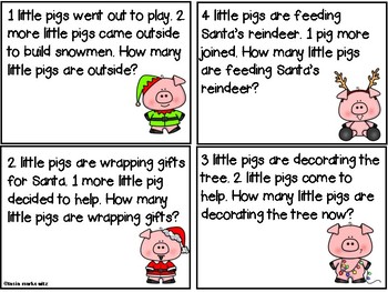Gift # 2 Winter Pig Story Problems & Measurement by 2nd Grade Monsters