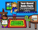 {Freebie} Year-Round Basic Facts Decomposition Charts