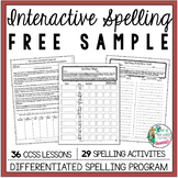 Freebie...Interactive Spelling With The Common Core