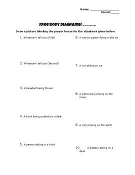 Preview of Freebody Diagrams and Net Force!