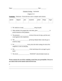 Freedom Crossing Assessment - Chapters 9-12