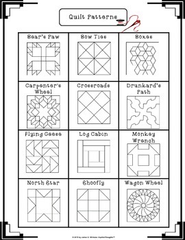 Slave Quilts Coloring Pages