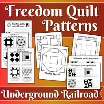 Preview of Freedom Quilt Patterns | Underground Railroad