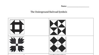 Preview of Freedom Quilt Symbols