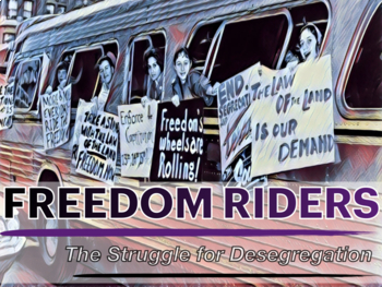 Preview of The Freedom Riders & Civil Rights Interactive Slides and Presentation!