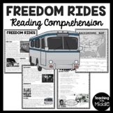 Freedom Rides Reading Comprehension Worksheet Civil Rights