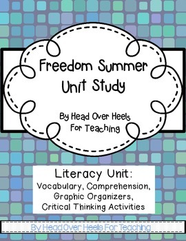 Preview of Freedom Summer Literacy Unit