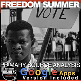 Freedom Summer Primary Source Activity (Civil Rights) + Go