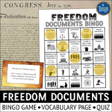 Freedom Documents Bingo Game