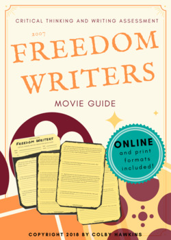 Preview of Freedom Writers (2007) Movie Guide Packet + Activities + Sub Plan