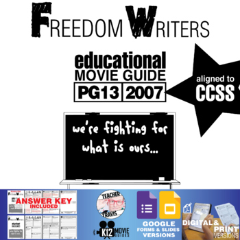 Preview of Freedom Writers Movie Guide | Questions | Worksheet | Google (PG13 - 2007)