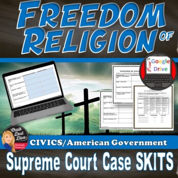 Preview of Freedom of Religion Court Cases | Group SKIT | Cooperative Activity | Digital