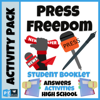 Preview of Freedom of the Press Activity Pack