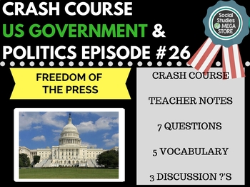 Preview of Freedom of the Press: Crash Course Government and Politics #26