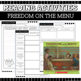 Freedom on the Menu: Reading Activities {Black History Month}