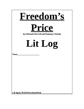 Preview of Freedom's Price Lit Log
