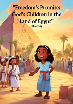 Preview of Freedom's Promise God's Children in the Land of Egypt bible story for kids