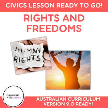 Preview of Freedoms in Australia CIVICS LESSON - Democracy, Citizenship & Rights