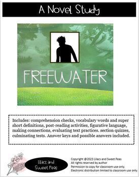 Preview of Freewater- A Comprehensive Novel Unit