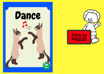 PE Games: Yoga Freeze Dance - Halloween Edition For Grades K-2