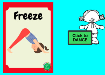 PE Games: Yoga Freeze Dance - Halloween Edition For Grades K-2